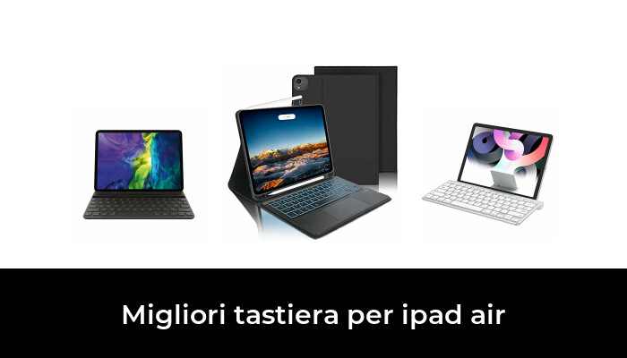 Custodia Tastiera con Touchpad per iPad Air 4 10.9/'/' /& iPad Pro 11 3ª//2ª//1ª gen Bluetooth Italiana é.ç .§ Tastiera Retroilluminata con Cover per iPad Air 2020//iPad Pro 11 2021//2020//2018,Nero