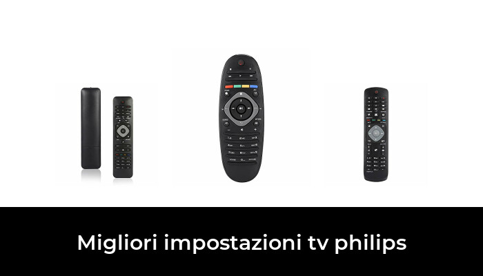 SIUMAL Telecomando Universale per Tutti i Philips Ambilight 4K UHD HDR Smart TV con i pulsanti NETFLIX//VUDU Nessuna Configurazione Necessaria