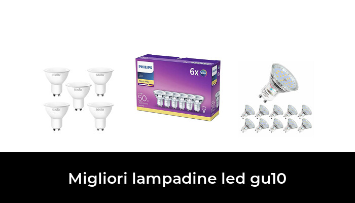 Dimmerabile Lampadina LED GU10,Bianca Calda 3000K,5.5W Equivalenti 60W GU10 Alogena Faretti,600LM,RA85,Pacco da 5.