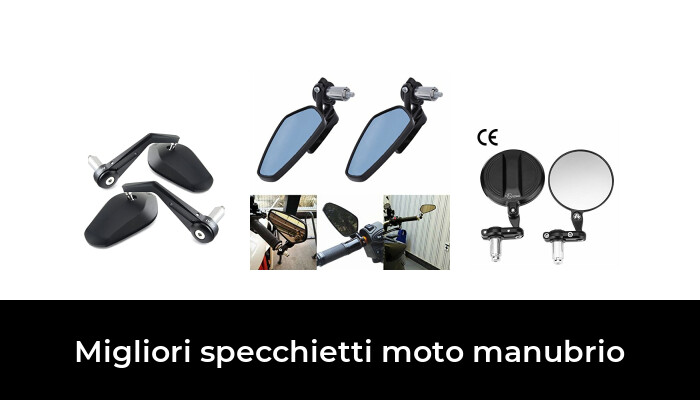 Specchio Specchietto Retrovisore DX Omologato Universale Manubrio Moto FAR 5648