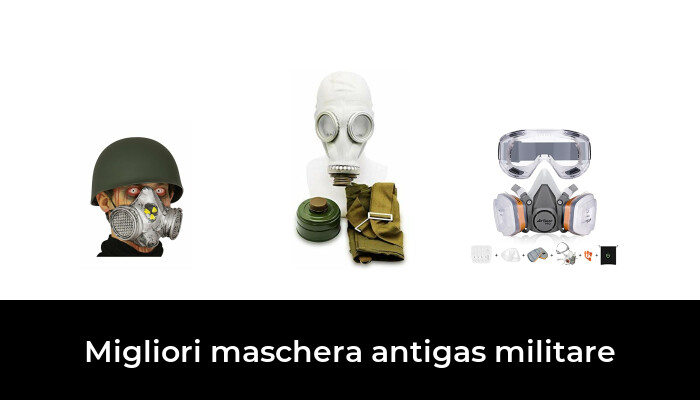 OldShop Set Maschera Antigas GP5 Replica di Maschera Militare Sovietica Russa L, Grigio