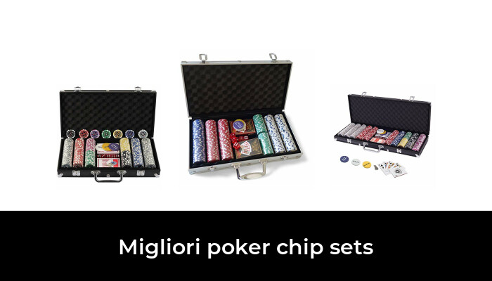 2 carte piccoli ciechi rivenditori colore nero con alloggiamento in alluminio Sonnewelt Set da poker con 300 chip da poker da 12 grammi tasti ciechi e 5 dadi