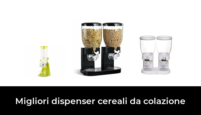 Dispenser Multiplo Per Cereali Grano Accessorio Da Cucina Casa Con Diversi Spazi