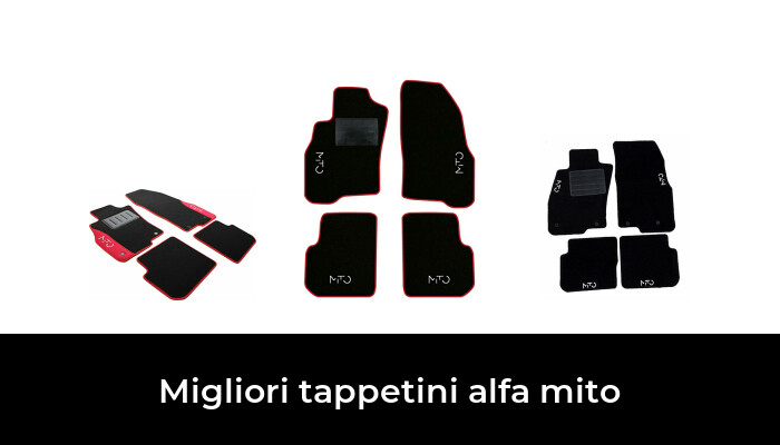 Tappeti Alfa Romeo MiTo Tappetini Auto Personalizzabili con Colori e Qualità