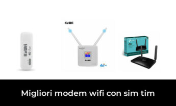 47 Migliori modem wifi con sim tim nel 2022 [Secondo 850 Esperti]