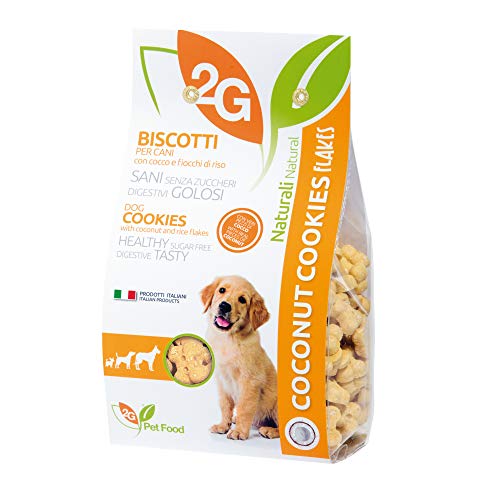 2G Pet Food Coconut Biscotti, Cocco - 350 g