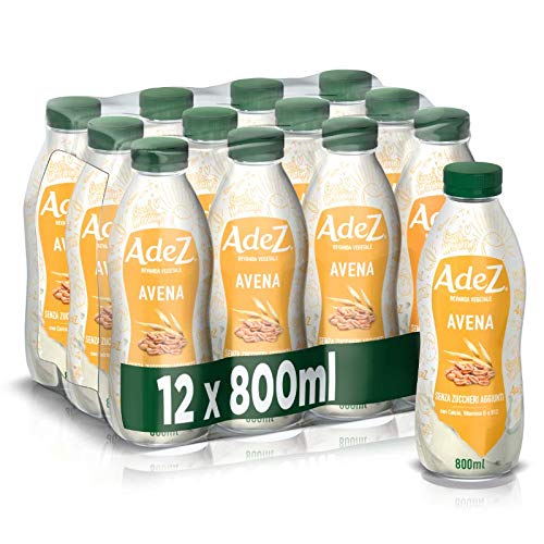 AdeZ Avena – 12 Bottiglie da 800ml, Bevanda Vegetale all’Avena,...