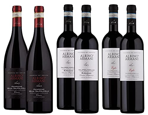 ALBINO ARMANI - Valpolicella Experience - Pack 6 Bottiglie, 2x Amar...