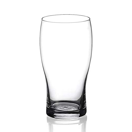 Amisglass Bicchieri da Birra, Set 6 Pezzi Boccale di Birra in Vetro Cristallo Premium, 100% Senza Piombo - 600 ml