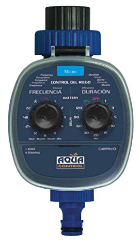 Aqua Control C4099O Programmatore d irrigazione da giardino, per tutti i tipi di rubinetti, apertura a 0 bar. Vecchio C4099N