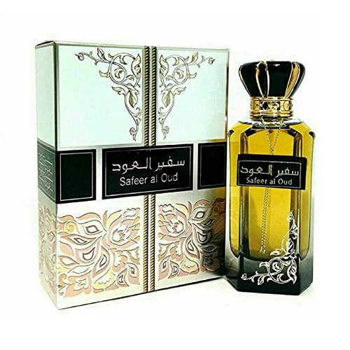ard al ZAAFARAN, Safeer Al Oud - Profumo, Eau de Parfum 100 ml + 1 Bakhoor AL-ZAHRA (omaggio)
