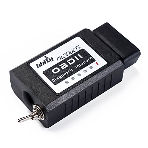bbfly-BB77102 Bluetooth V1.5 OBD2 Forscan Elmconfig HS-Can MS-Can Compatibile con Ford E Mazda