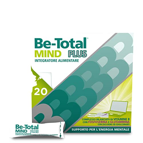 Be Total Mind Plus, Integratore Alimentare di Vitamine B con Fosfos...