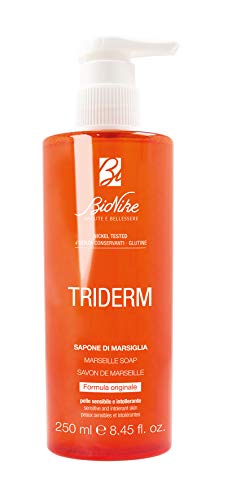 BioNike Triderm Sapone di Marsiglia Liquido Con Dispenser - 250 ml - Detersione Quotidiana