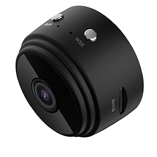 Camera WiFi Mini Camera A9 Telecamera di sicurezza Surveillanza wireless HD 1080p Visione notturna per auto Home Office Nero, mini telecamera di sorveglianza