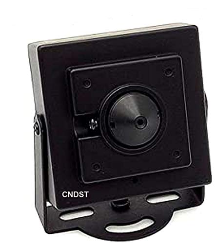 CNDST CCTV Sony 1080P HD AHD Mini Spy Pinhole Telecamera di sicurezza 2000Tvl 2MP 3,6mm 90 gradi, Mini telecamera di sorveglianza nascosta
