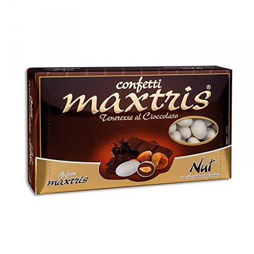 Confetti Maxtris | Italiani Di Mandorla Gianduia, Nut, 1000 Grammo