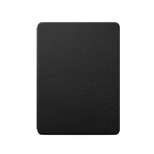 Custodia in pelle per Amazon Kindle Paperwhite | Compatibile con i dispositivi di 11ª generazione (modello 2021), Nero