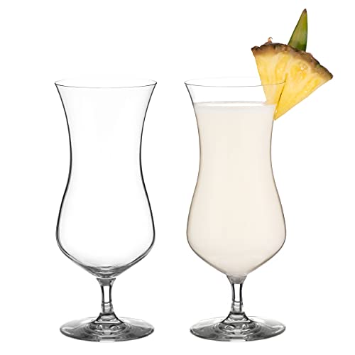 DIAMANTE Pina Colada - Coppia di bicchieri da cocktail Hurricane - ...