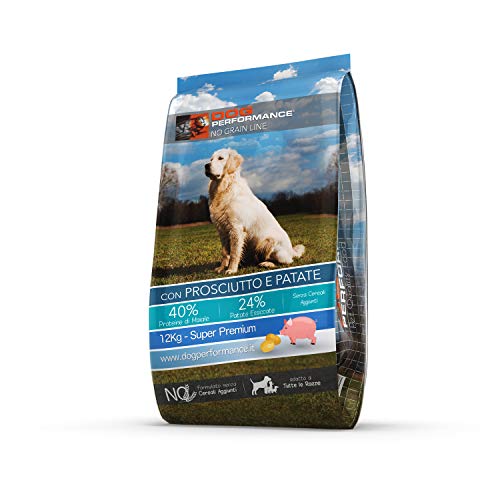 DOG Performance Crocchette per Cani Senza Cereali, Grain Free, No G...