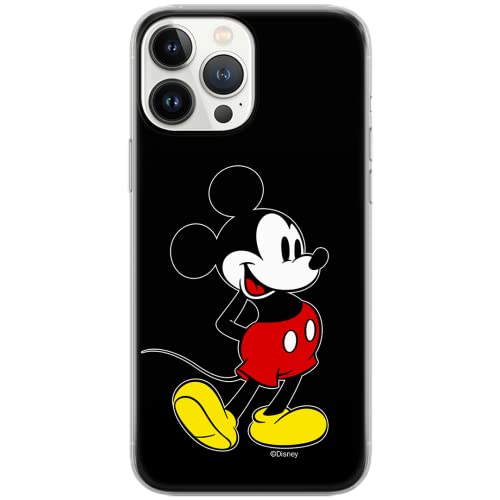 ERT GROUP custodia per cellulare per Iphone 13 PRO MAX originale e con licenza ufficiale Disney, modello Mickey 027 adattato in modo ottimale alla forma dello smartphone, custodia in TPU