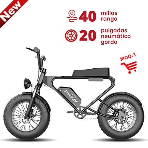 Freego Bicicletta Elettrica 48V Fuori Strada 20  4.0 Pneumatico Gra...