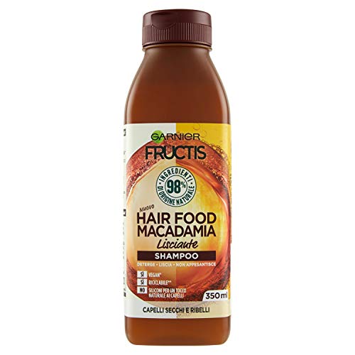 Garnier Fructis Hair Food Macadamia Shampoo Lisicante, 350ml