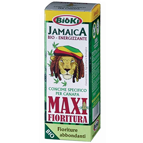 Jamaica concime organico per canapa industriale formula TOP FIORITURA - 100% Vegetale Vegan
