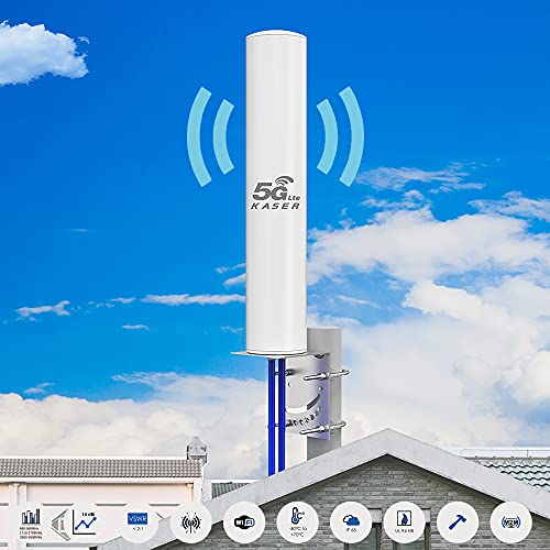 KASER Antenna 5G 4G LTE Esterno Mimo Omnidirezionale 698-2700 3300-...