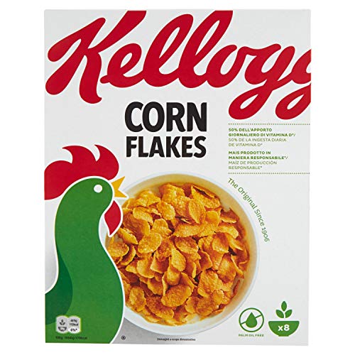 Kellogg s Corn Flakes Cereali di Mais, 250g...