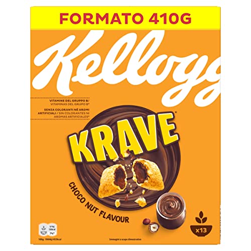 Kellogg s Krave Choco Nut, 410g