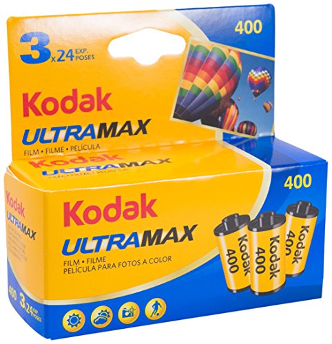 Kodak ULTRA MAX 400 Rullino, Confezione da 3 pezzi