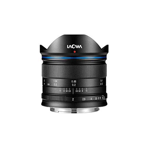 Laowa VE7520MFTSTBLK - Obiettivo da 7,5 mm per fotocamera Micro 4 3...