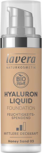 Lavera Hyaluron Fondotinta Liquida (Tono Honey Sand 03) - 30 ml.