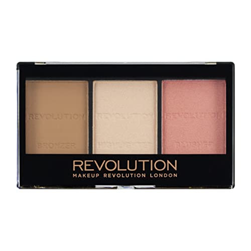 Makeup Revolution Kit C01 per contouring e definizione, 11 g
