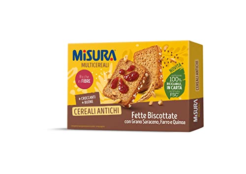 Misura Fette Biscottate Multicereali | ai Cereali Antichi | Confezi...