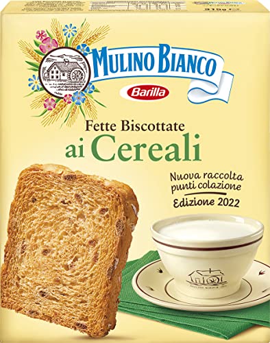 Mulino Bianco Fette Biscottate le Cereali, 315g...