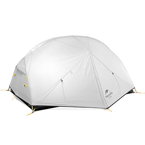 Naturehike Mongar 2 Persone Tenda Ultraleggera 3 Stagioni Backpacking Tenda Impermeabile Facile Installazione Tenda a Cupola per Campeggio Escursionismo Trekking Festival All aperto