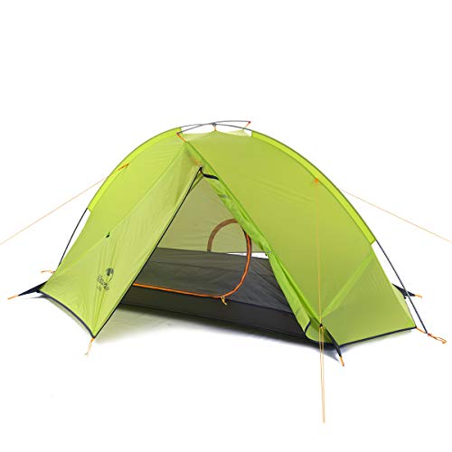 Naturehike Taga Tenda da Campeggio Ultra Leggera 1-2 Persona Escursioni a Piedi (Verde chiaro 2 Persone)