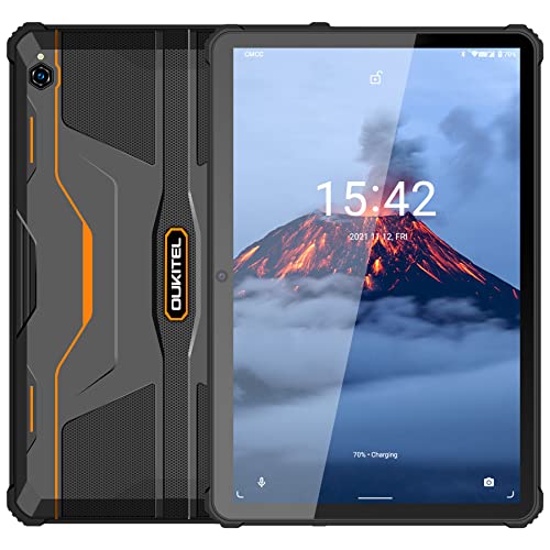 OUKITEL RT1 Tablets PC Robusto 10.1 Pollici FHD+, 10000mAh Rugged T...