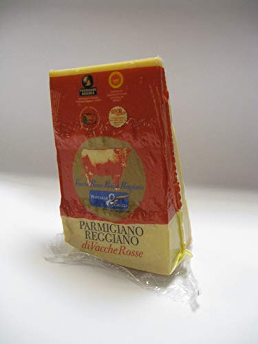 Parmigiano Reggiano Da latte di antica Razza Reggiana - VACCHE ROSSE - scelto extra 24 Mesi Sottovuoto (1kg)