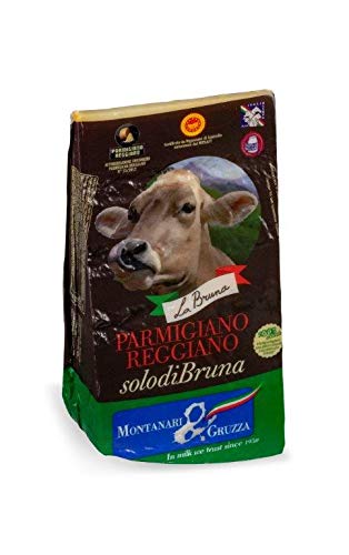 Parmigiano Reggiano - SOLO DI BRUNA - 24 Mesi Fatto con latte di Bruna Alpina (1000 gr) Sottovuoto