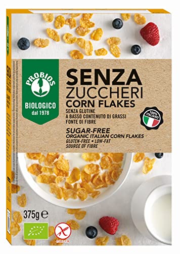 Probios Corn Flakes Bio - Senza Zuccheri - Confezione da 375g...