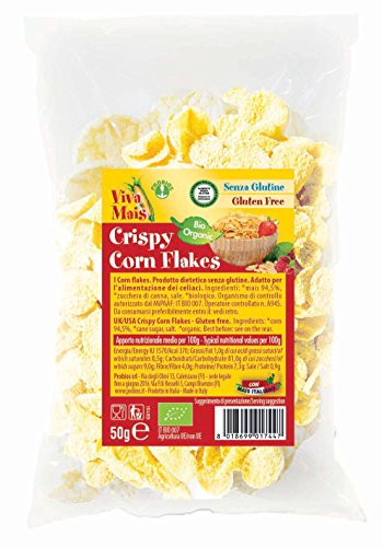 Probios Crispy Corn Flakes Monodose - 60 confezioni, Senza glutine