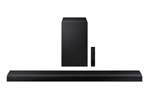Samsung Soundbar HW-Q700A Q-Symphony Cinematic Dolby Atmos Q-Series per TV (2021), Vero audio a 3.1.2 canali, True Dolby Atmos & DTS:X, Suono Adattivo, Game Mode Pro, Black
