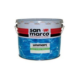 San Marco UNIMARC Smalto murale semilucido, colore: Bianco lucido, size: 2,5 lt