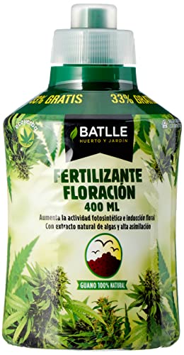 Semillas Batlle 710863UNID - Fertilizzante Ecoyerba per fioritura, 400 ml