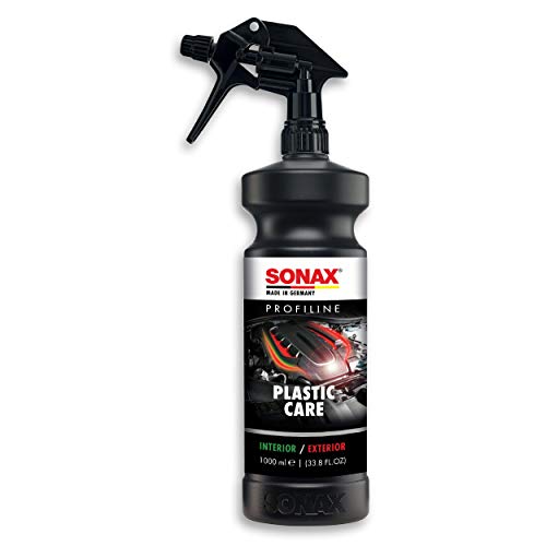 SONAX PROFILINE PlasticCare Ravviva e Protegge Superfici in Plastica, Ottimo anche per la Conservazione del Vano Motore,1 l, Articolo Numero 02054050