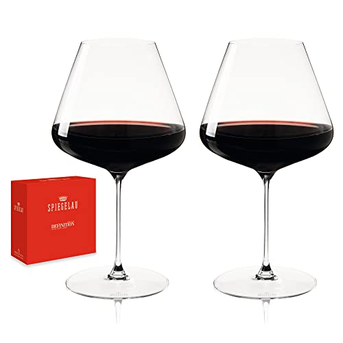 Spiegelau & Nachtmann 1350160 - Set di 2 bicchieri per vino della Borgogna, in cristallo, capienza 960 ml