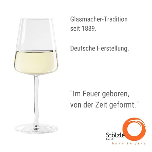 Stölzle Lausitz Power Calice Vino Bianco, 400 ml, 8.5 cm, 6 unità...